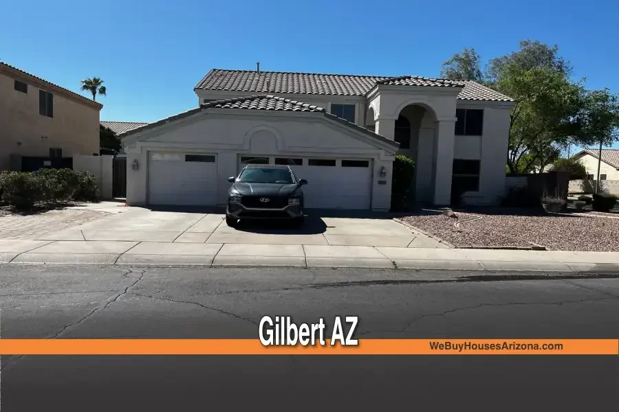 Gilbert AZ home at 2881 E Estrella Ct 85296 — sold for cash by We Buy Houses Arizona