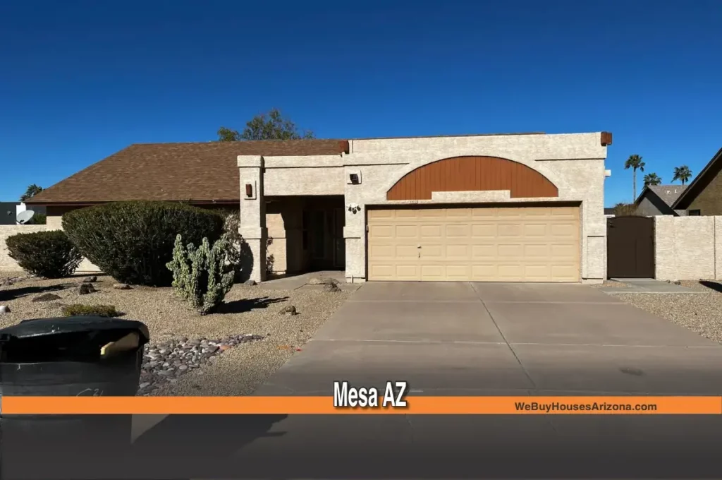 4902 E Golden Street Mesa AZ 85205 — purchased as-is by We Buy Houses Arizona