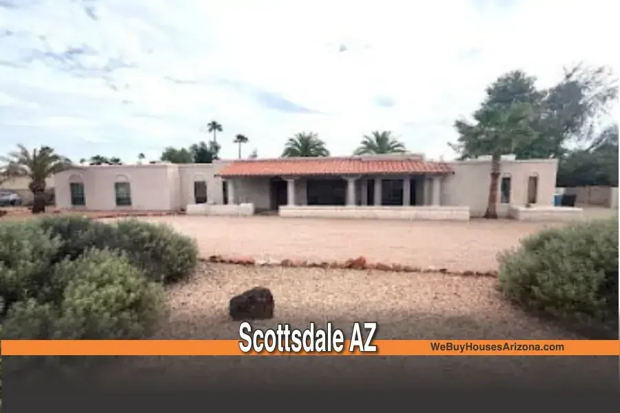 We bought this house at 6921 E Thunderbird Rd, Scottsdale AZ 85254 — cash sale as-is