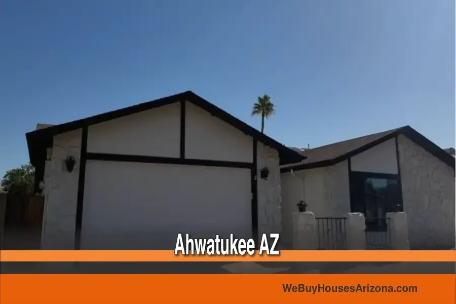 House at 11449 S. Iroquois Dr., Ahwatukee AZ 85044 - sold as-is, no repairs, cash close