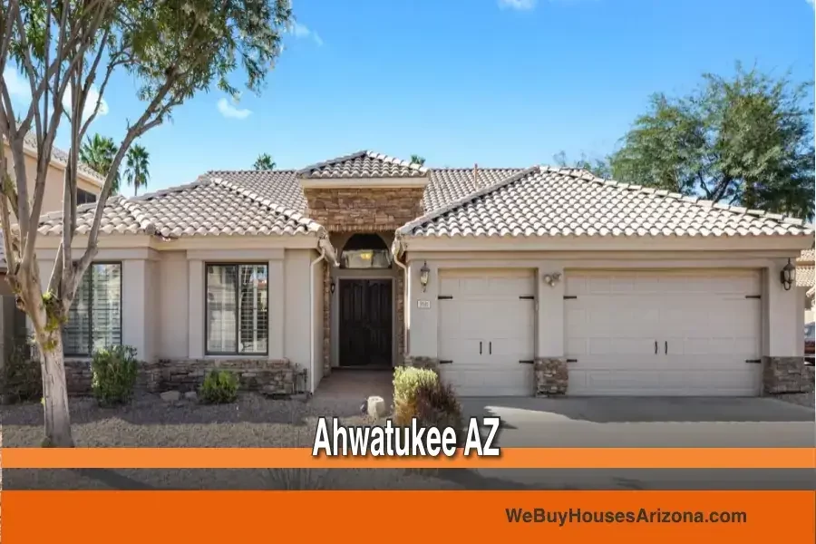 House at 3521 E. Brookwood Court, Ahwatukee AZ 85048 - cash offer, closed without commissions or fees