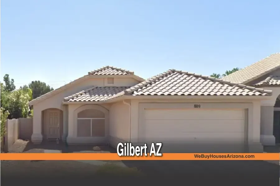 Gilbert AZ home on Kingston Street 85233 — We Buy Houses Arizona cash sale