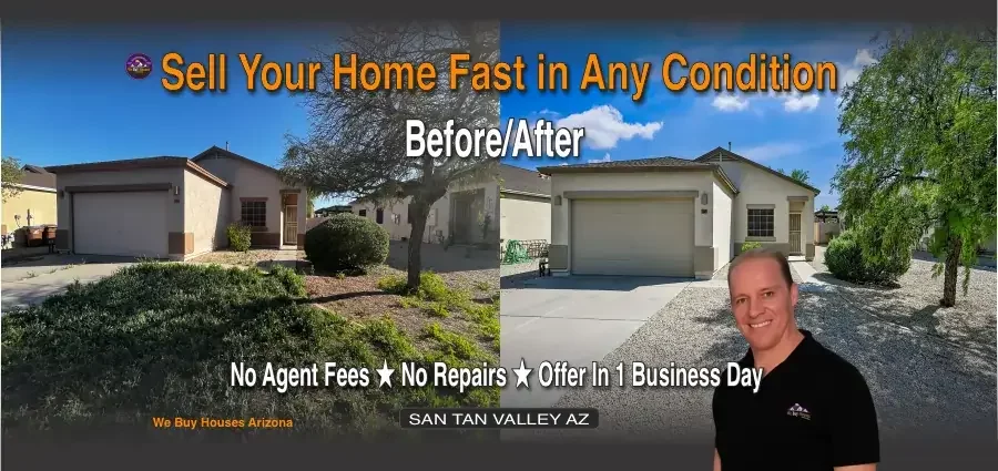 1949 E Saddle Dr, San Tan Valley AZ 85143 - purchased as-is, renovated and resold by We Buy Houses Arizona