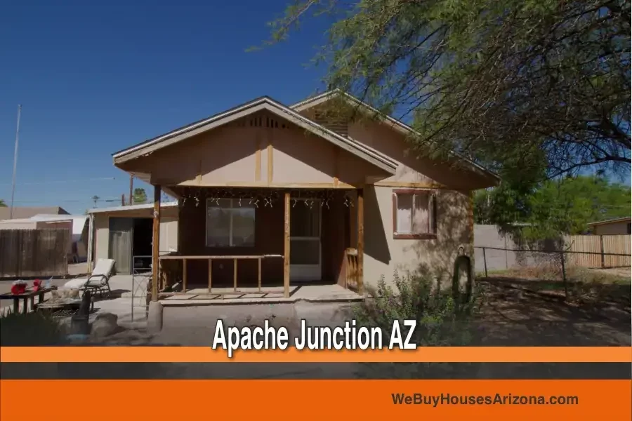 House at 11442 E. 5th Ave, Apache Junction AZ 85120 — sold as-is, cash offer, We Buy Houses Arizona
