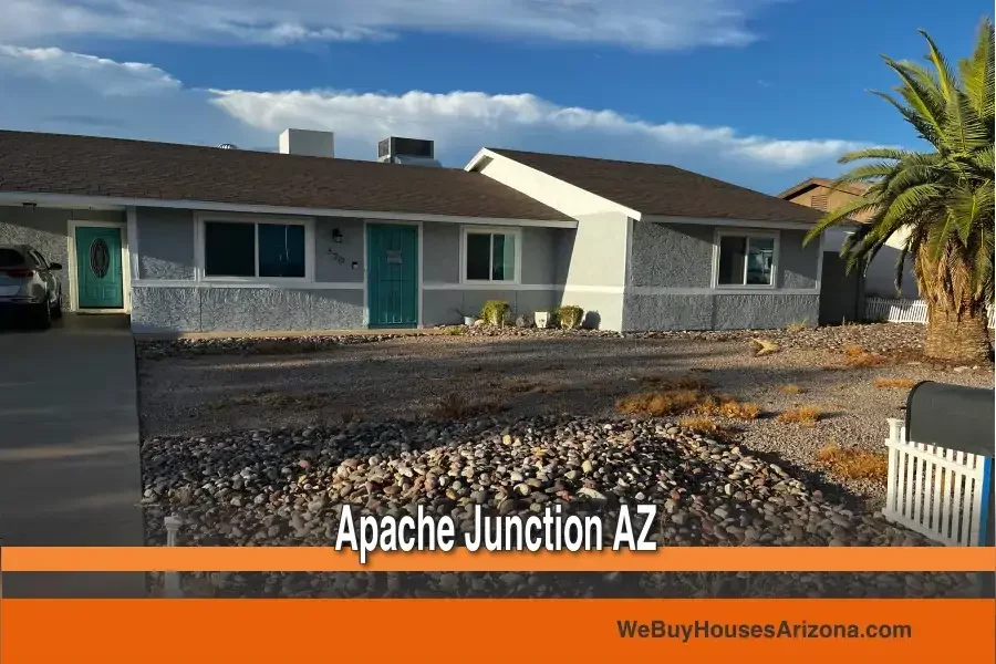 House at 370 W. 21st Ave, Apache Junction AZ 85120 — cash home purchase, sold as-is to We Buy Houses Arizona