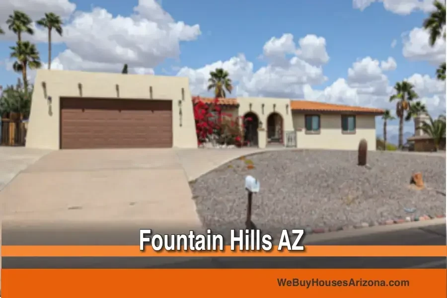 House at 17014 E El Pueblo Blvd, Fountain Hills AZ 85268 - cash home purchase, sold as-is to We Buy Houses Arizona