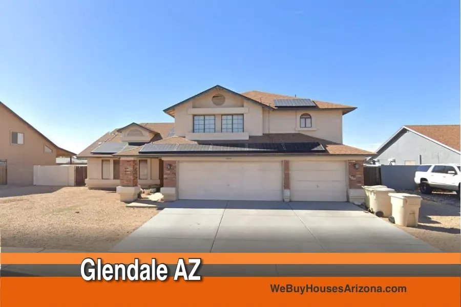 House at 17458 N 64th Dr, Glendale AZ 85308 — cash home purchase, sold as-is to We Buy Houses Arizona