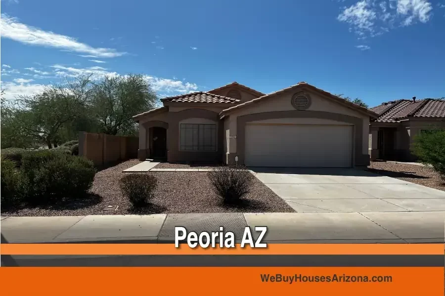 We Buy Houses Arizona purchased this home at 933 W Hatcher Road in Peoria AZ 85345