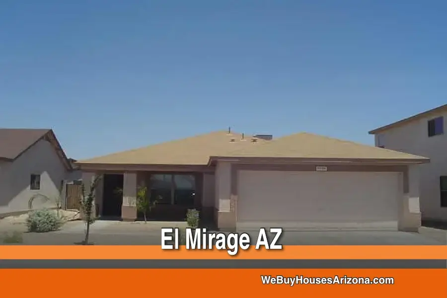 House at 11534 W Corrine Dr, El Mirage AZ 85335, bought as-is for cash by We Buy Houses Arizona.