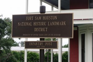 Fort Sam Houston San Antonio Tx historic landmark plack