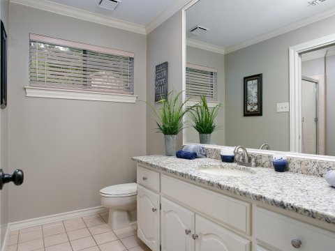 clean bathroom in house for sale