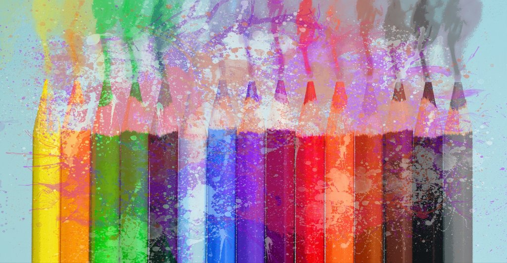 multi colored crayons