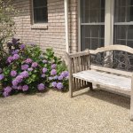 Landscape with bench