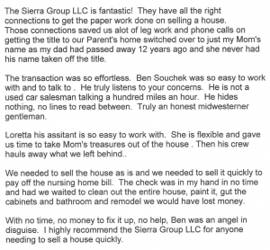 the sierra group reviews