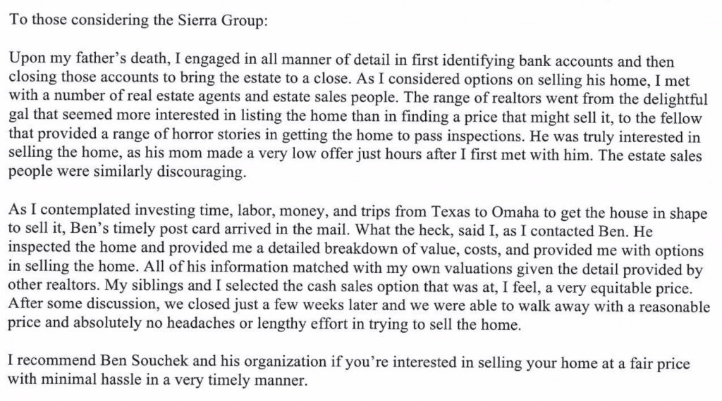 the sierra group reviews