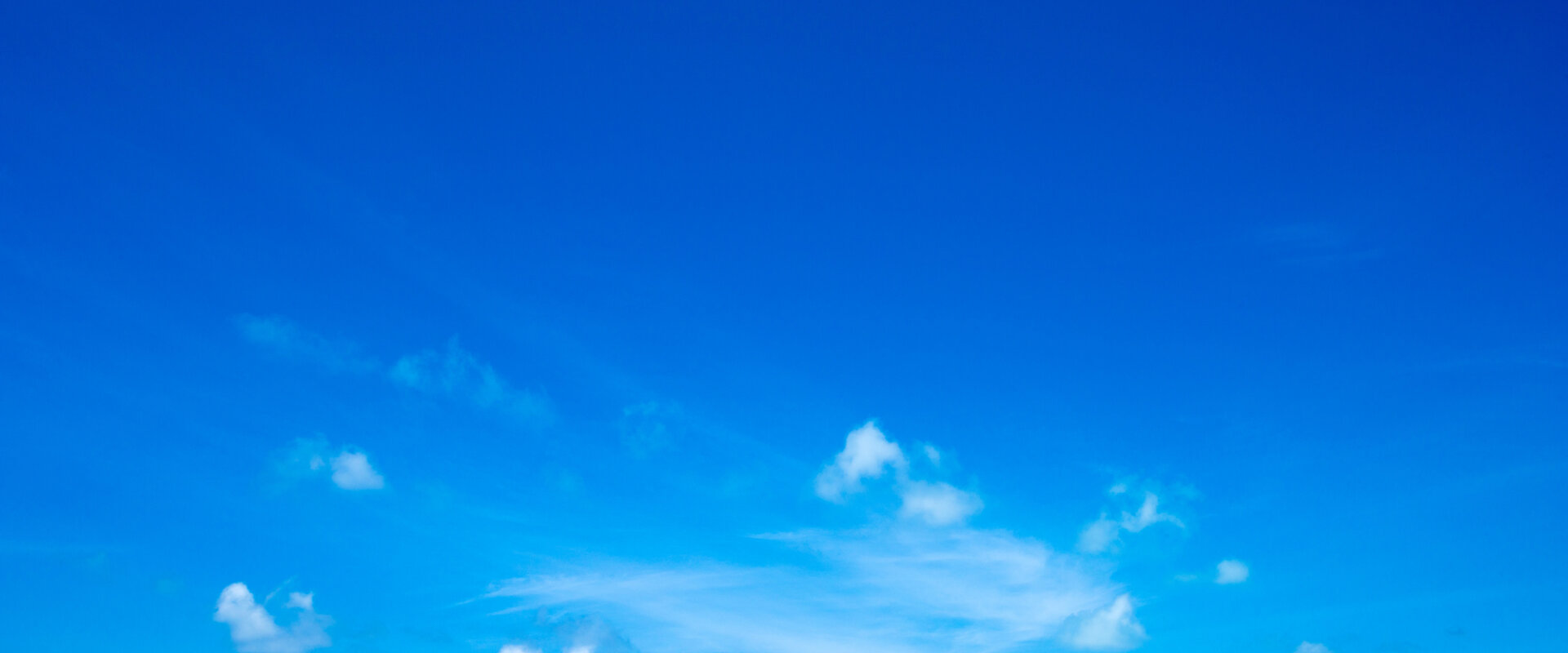 Image of blue sky and clouds.