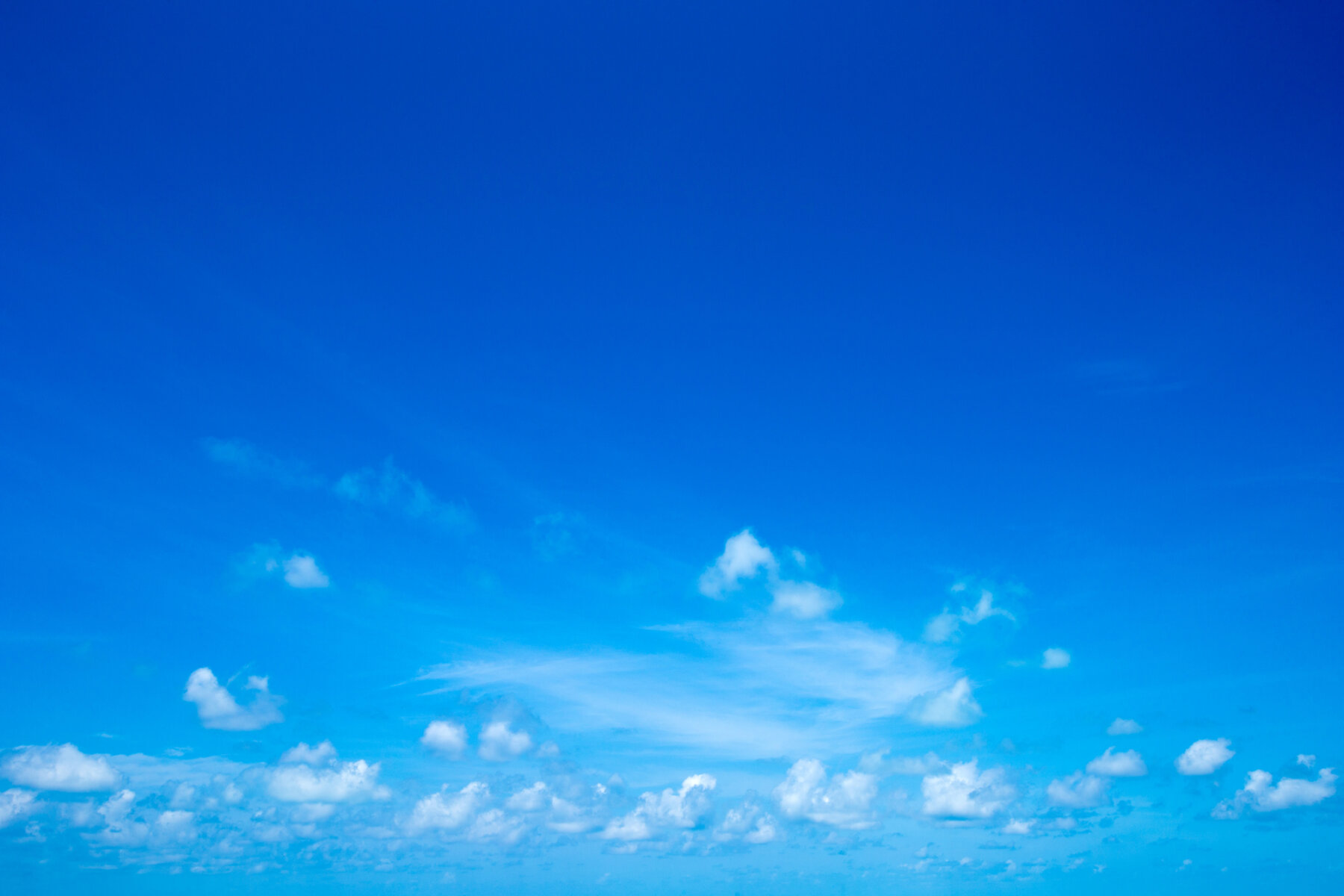 Image of blue sky and clouds.