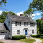 A fixer upper house in need of some repair and paint