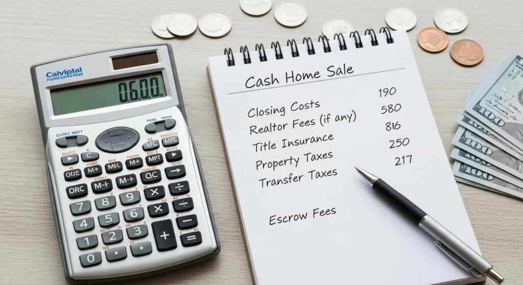 Which Common Fees Should Homeowners Expect in Cash Sales?