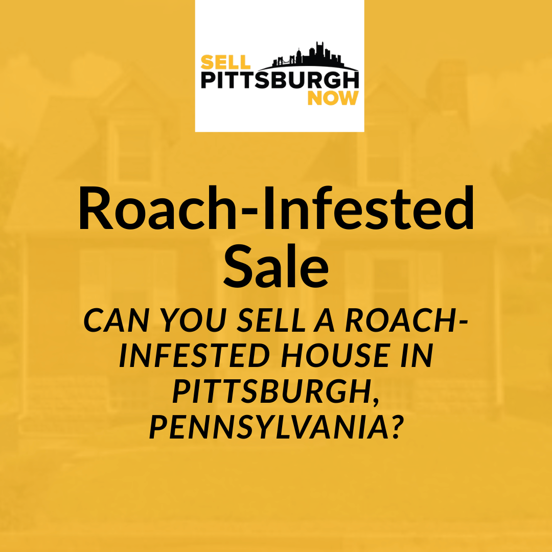 Can You Sell a Roach-Infested House in Pittsburgh, Pennsylvania