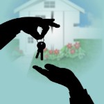 how to sell your home quickly | handing keys shadow