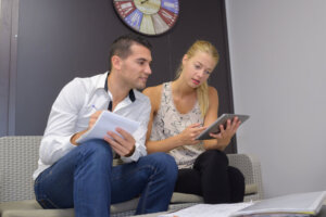 couple following tips for maximizing success to selling their home