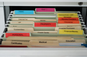 Organized Financial Records and Documents