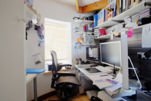 Home office setup for business use