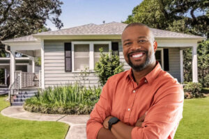 property owner enjoying savings on holding costs on rent-to-own property