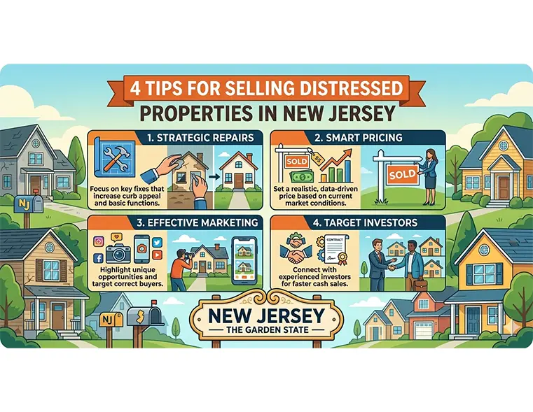 4 Tips for Selling Distressed Properties in New Jersey