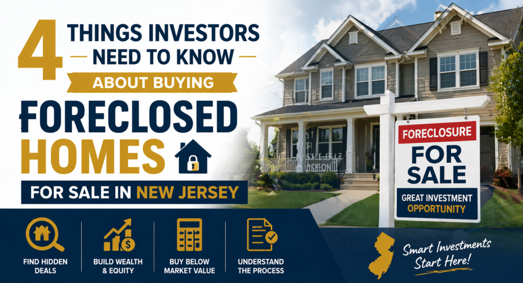 Buying Foreclosed Homes for Sale in New Jersey