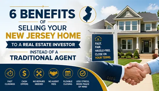 6 Benefits of Selling Your New Jersey Home to a Real Estate Investor Instead of a Traditional Agent