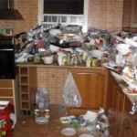 Hoarder home filled with items and debris in New Jersey