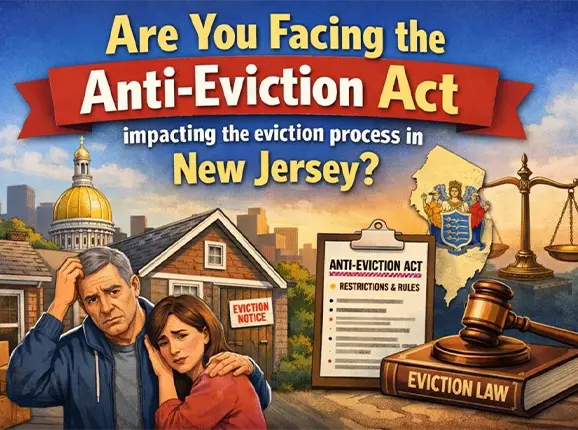 Are You Facing The Anti-Eviction Act Impacting The Eviction Process In New Jersey?