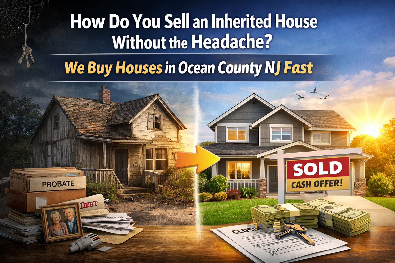 How Do You Sell an Inherited House Without the Headache? We Buy Houses in Ocean County NJ Fast