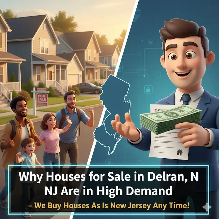 Why Houses for Sale in Delran, NJ Are in High Demand – We Buy Houses As Is New Jersey Any Time!