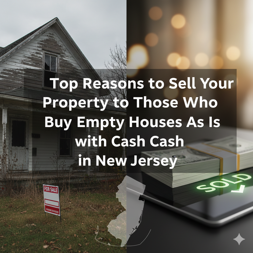 Who Buy Empty Houses As Is with Cash in New Jersey
