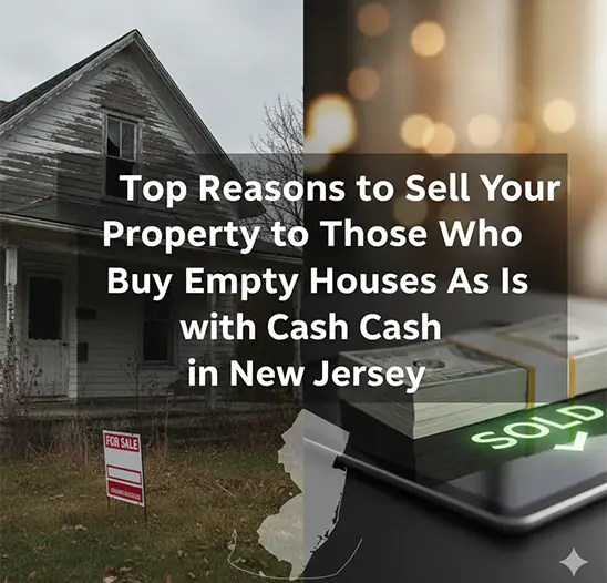 Top Reasons to Sell Your Property to Those Who Buy Empty Houses As Is with Cash in New Jersey