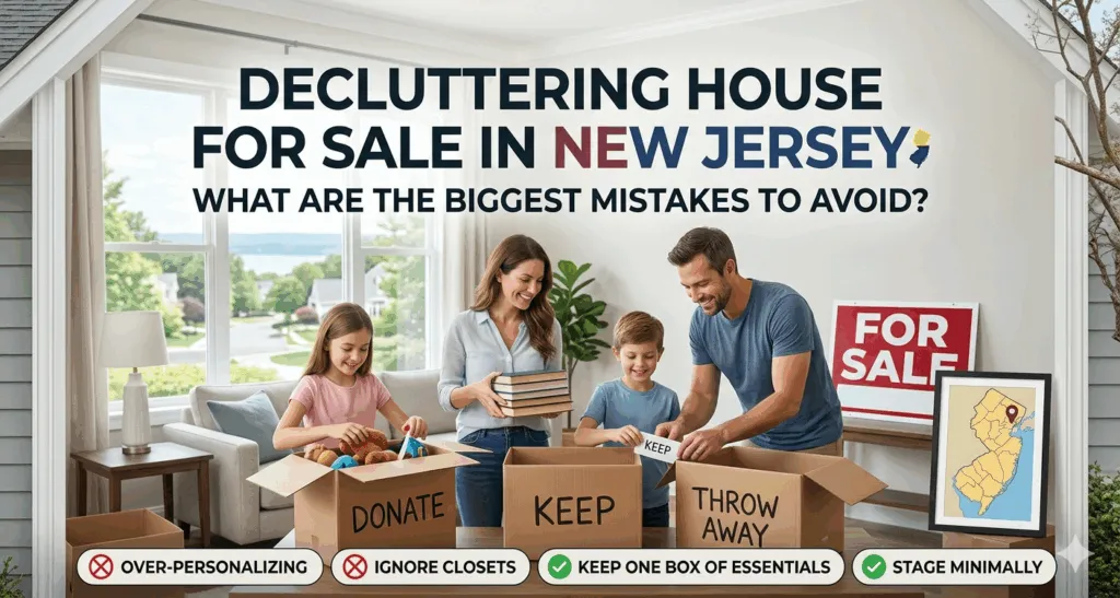 Decluttering House for Sale in New Jersey – What Are the Biggest Mistakes to Avoid?