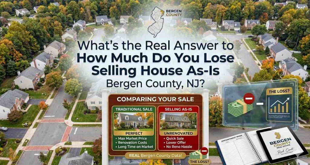 Lose Selling House As-Is Bergen County, NJ