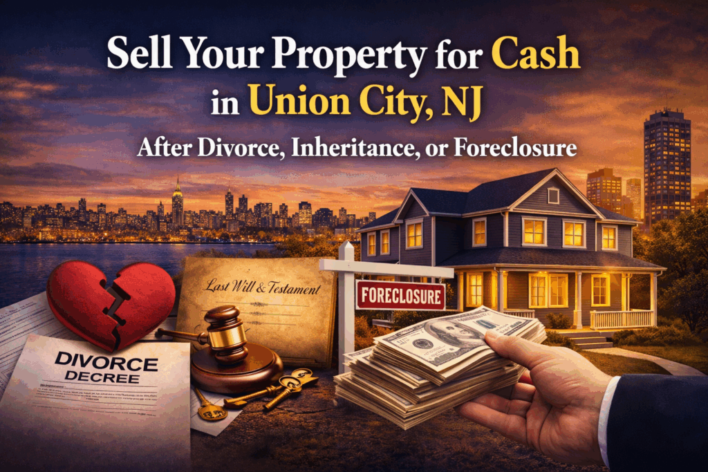 Sell Your Property for Cash in Union City, NJ