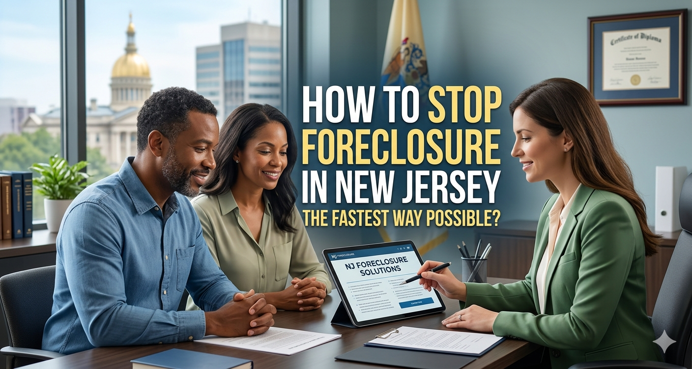 How To Stop Foreclosure In New Jersey the Fastest Way Possible?