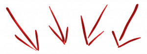 arrows facing down to sell your house