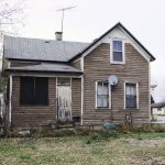 A Damaged House For Sale In Milwaukee