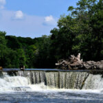 waterfall at Kletzsch Park - things in to do in Fox Point, Wisconsin