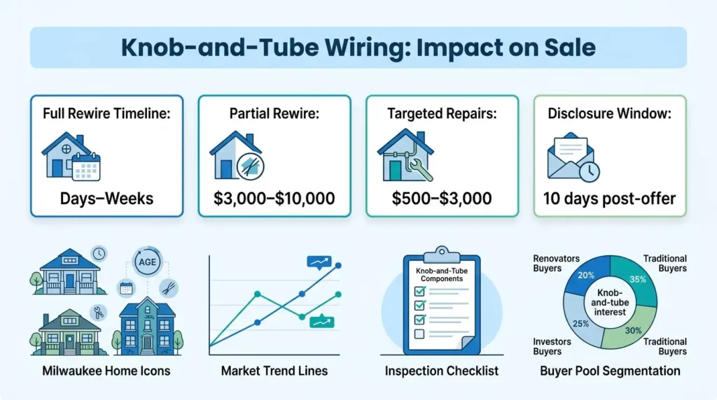 How to Sell a House With Knob and Tube Wiring in Milwaukee
