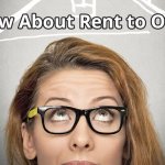 woman thinking about a rent to own in Utah