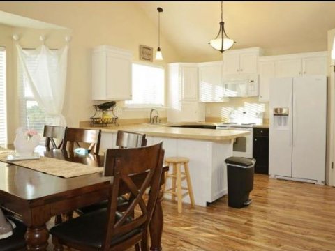 picture of a kitchen that is a rent to own home in Weber County Utah
