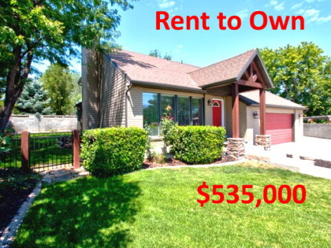 Rent to own home in Taylorsville Utah