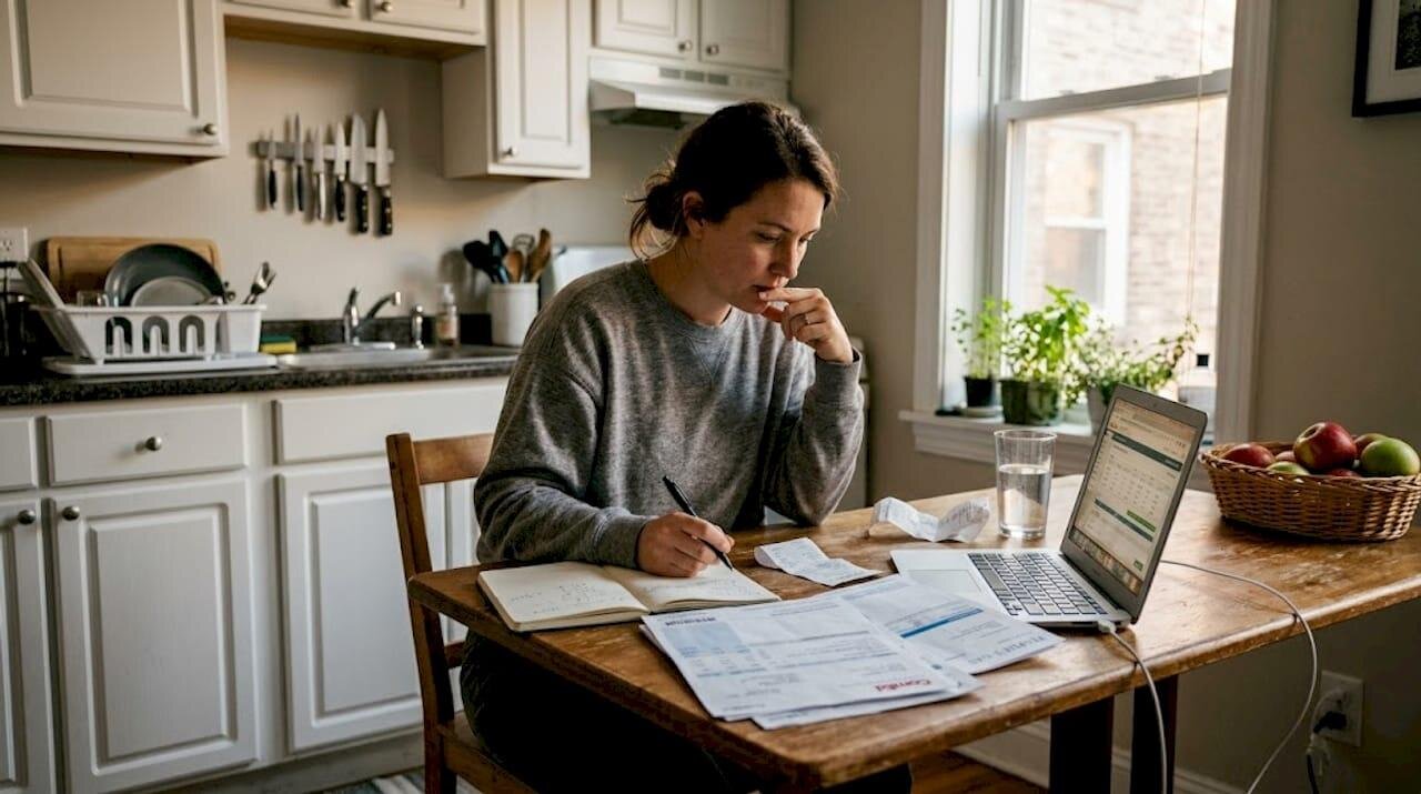 North Carolina homeowner reviewing mortgage and foreclosure options